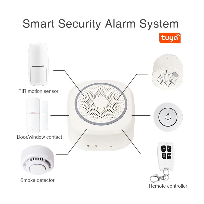 Innotech - უსაფრთხოების სისტემები Wifi Smart Alarm System Tuya Series