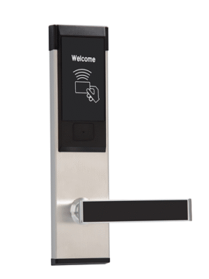 Innotech - უსაფრთხოების სისტემები Hotel-lock-silrver