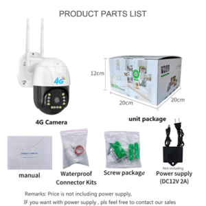 Innotech - უსაფრთხოების სისტემები 4g-kamera-kit