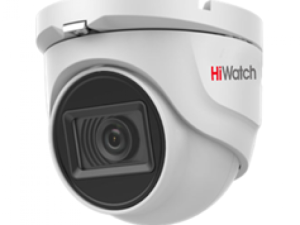 Innotech კამერა, Hiwatch, Ds-t203a(b)(2.8mm),hdtvi,2mp, Turret,fix,ir20m, Mic