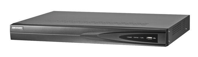 ჩამწერი,NVR Hikvision, DS-7604NI-K1/4P(D), 1SATA, 4CH, PoE