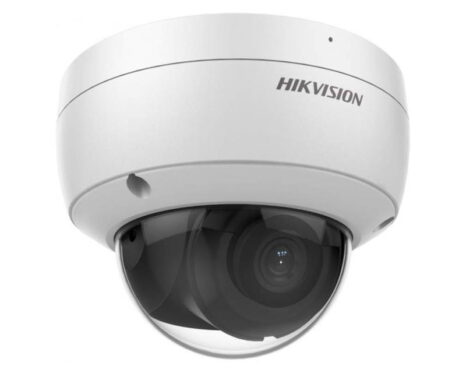 კამერა, IP, Hikvision, DS-2CD2143G2-IS, 2.8MM, 4MP, Dome, IR30m, AcuSense, Aud/al-I/O,