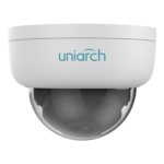 Innotech - უსაფრთხოების სისტემები Ip კამერა, Uniarch 4mp Dome, 2.8mm, Sd, Ultra265/h.265/h.264/mjpeg