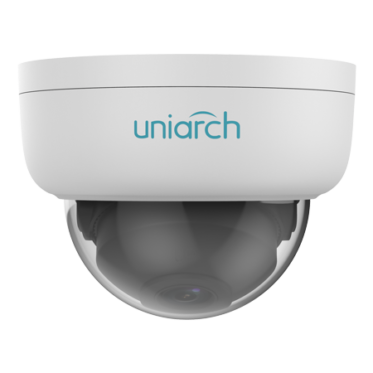 IP კამერა, Uniarch 4MP Dome, 2.8mm, SD, Ultra265/H.265/H.264/MJPEG
