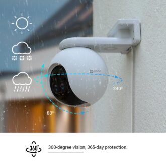Innotech Wi-fi კამერა, Ezviz, Cs-c8pf-a0-6e22wfr, 2.8mm, 12mm, Dual-lens