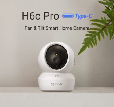 Wi-Fi ვიდეო კამერა, Ezviz, Pan & Tilt, CS-H6c-R105-1L2WF