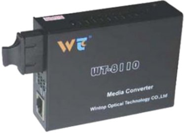 მედიაკონვერტორი 100მბ 1550/1310ნმ 20კმ SC, Wintop