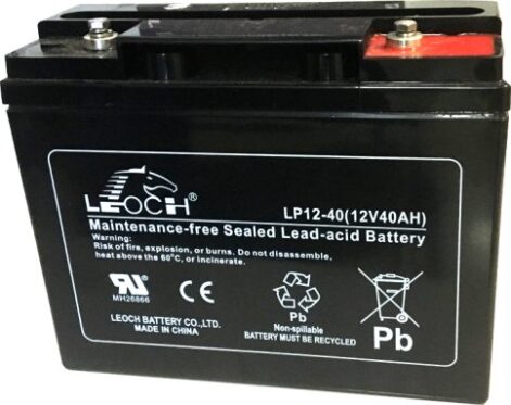 UPS-ის აკუმულატორი 12V/40AH - Leoch