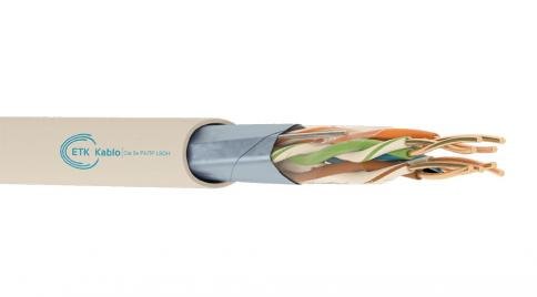 ქსელის კაბელი - Cat5e FTP LSZH 24AWG 100% სპილენძი შიდა გამოყენების 305 მეტრი