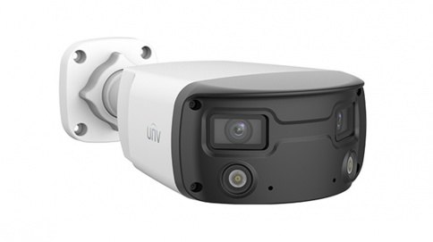 IP კამერა - 2*4მპ, 4მმ, Bullet, Mic, SD, ANR, UMD, Lighthunter, Uniview