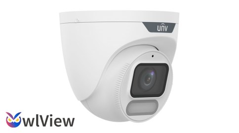 IP კამერა - 4მპ, 2.8მმ, Turret, UMD, Mic, SD, ColorHunter, Wise-ISP, Uniview