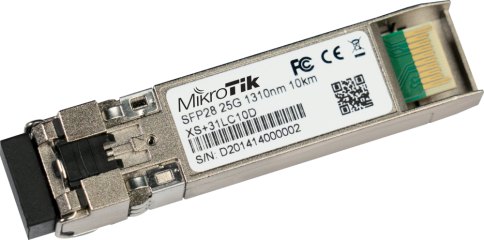 SFP მოდული - 1G, 10G, 25G, 10კმ, ერთ მოდიანი, LC დუპლექსი