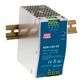 Din რელსზე სამონტაჟო კვების ბლოკი – 48v/350w, Mean Well