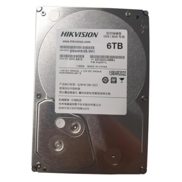 მყარი დისკი, Hikvision Hdd, 6tb, Ds60hkvs-vx1