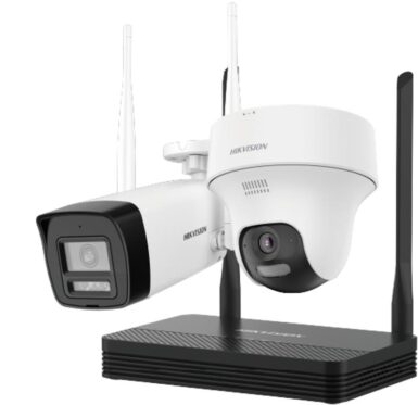 ჩამწერის და კამერების კომპლექტი DS-J142I-NKS424W02H WiFi NVS Kit