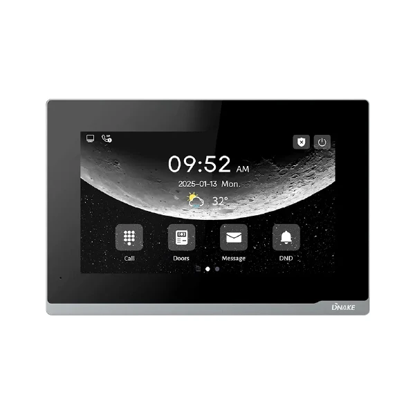 E416w Ip სენსორული მონიტორი 7” (android 10/wifi)