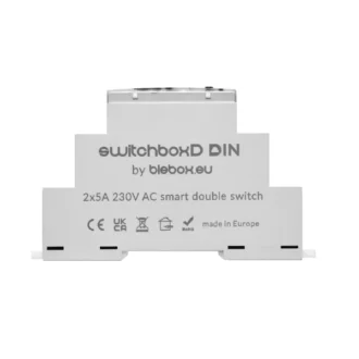 Innotech Switchboxd Din ორიანი ჩამრთველი, Din Rail-ზე სამაგრით