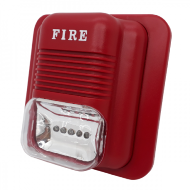 სირენა Tolion FIRE SIREN WITH STROBE RED