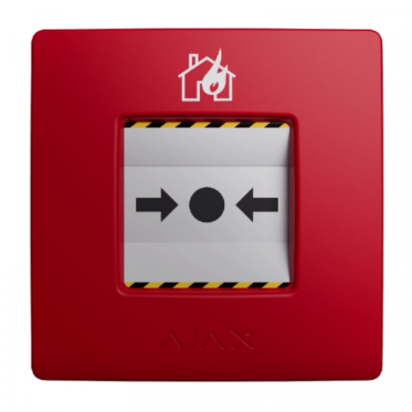 საგანგაშო ღილაკი (წითელი) Ajax Manual Call Point (Red)