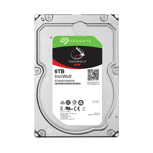 მყარი დისკი, Seagate, HDD ,6TB,ST6000VN006, IronWolf NAS