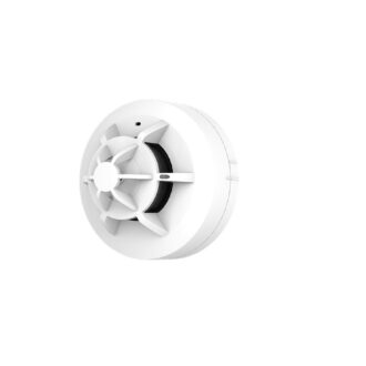 Hy-1310 სამისამართო თბური დეტექტორი, ბაზით. 24vdc. Led ინდიკატორით.
