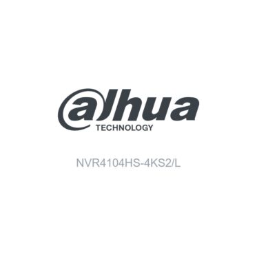 NVR4104HS-4KS2/L ქსელური ჩამწერი, Lite სერია, 4 არხი, 1 სლოტი #581220